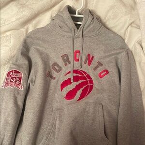 OVO raptors grey hoodie